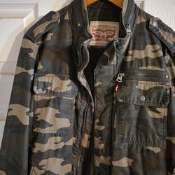 Camo Jean Jacket