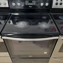 Stove Whirlpool Glass Top