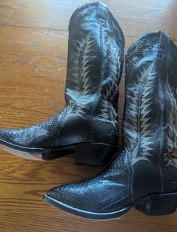 Black Leather Boots