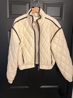 Women’s jacket Faux Leather S