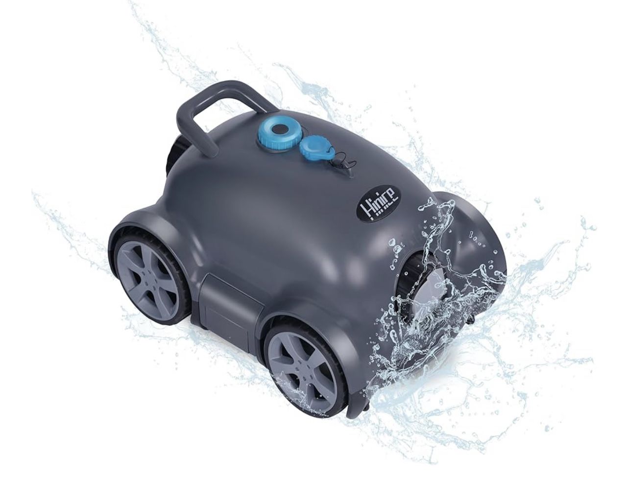 Hinice Cordless Robotic Pool Cleaner,Automatic Pool Vacuum Robot for In-Ground/Above Ground Pools,150 Min Runtime, IPX8 Waterproof, 2200 Sq Ft Coverag