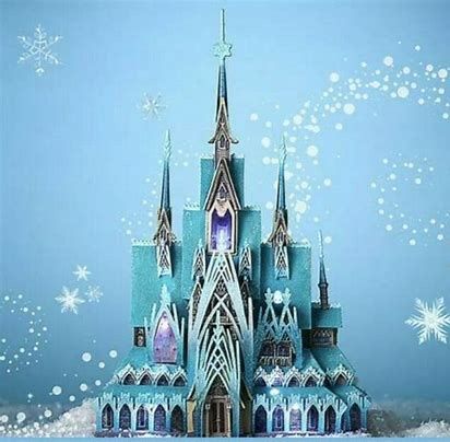 Disney Frozen Castle Limited Edition Light Up Figurine