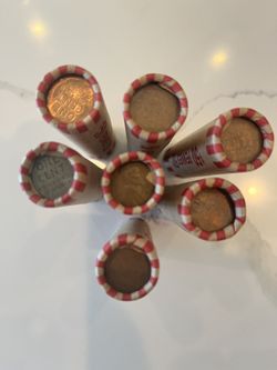Wheat Penny Rolls $7 Each