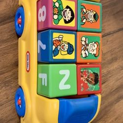Vintage 1990s Little Tikes Alphabet Bus $25 