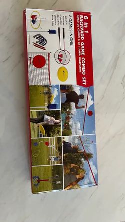 5 in 1 Backyard game combo set