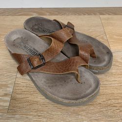 Mephisto Genuine Leather Helen Desert Buffalo Womens Sandals