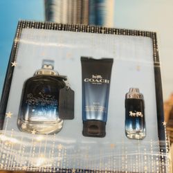 🔥 Coach Blue 3-Piece EDT Set - In Stock Now! 🎁