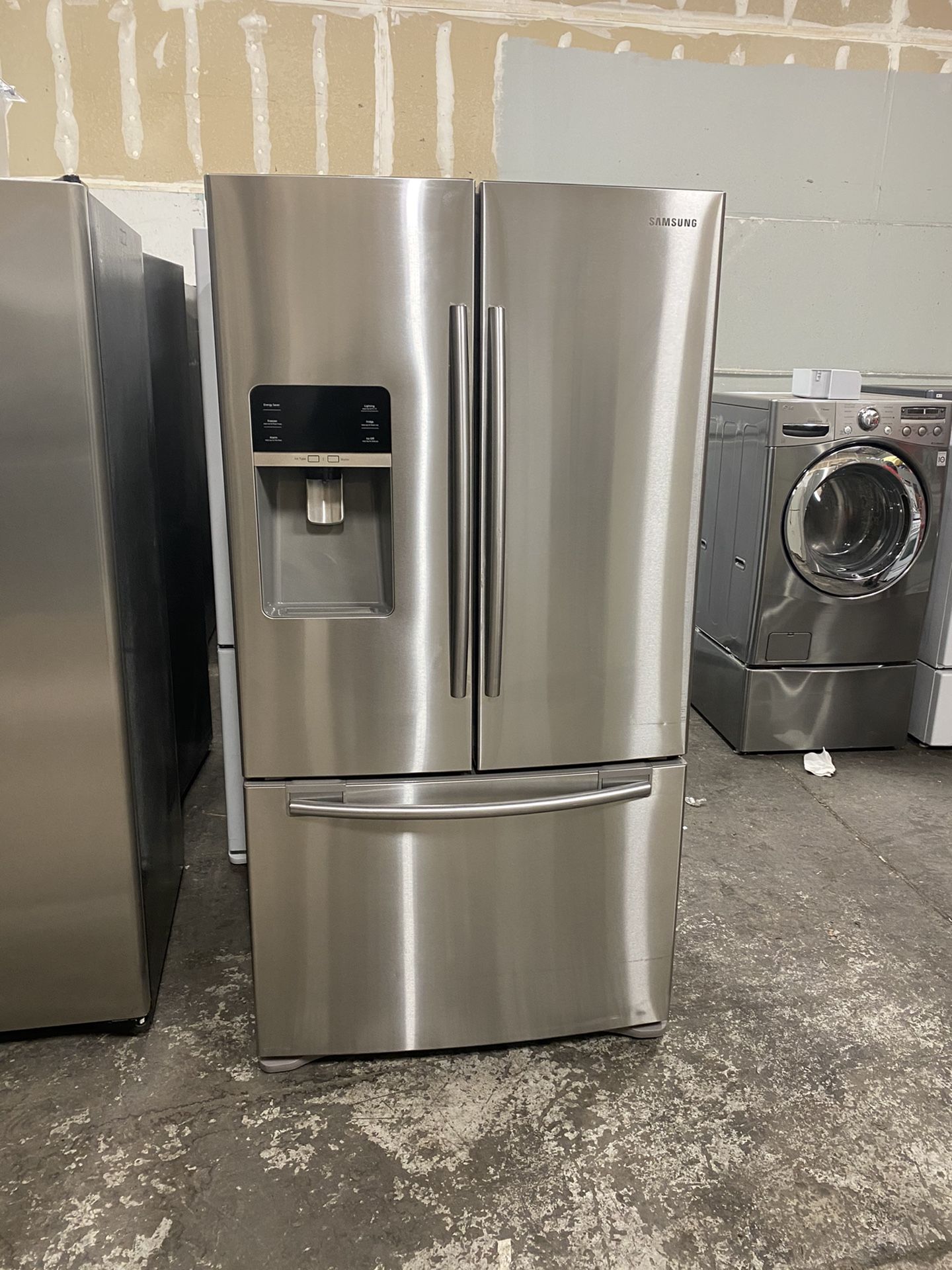 Stainless Samsung Frenchdoor Water Ice Can Deliver Appliances