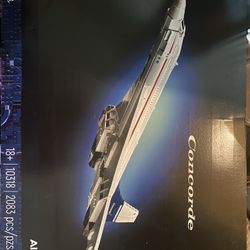 CONCORDE MODEL PLANE LEGO