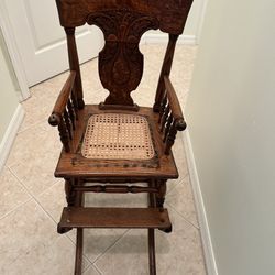 Antique High Chair 