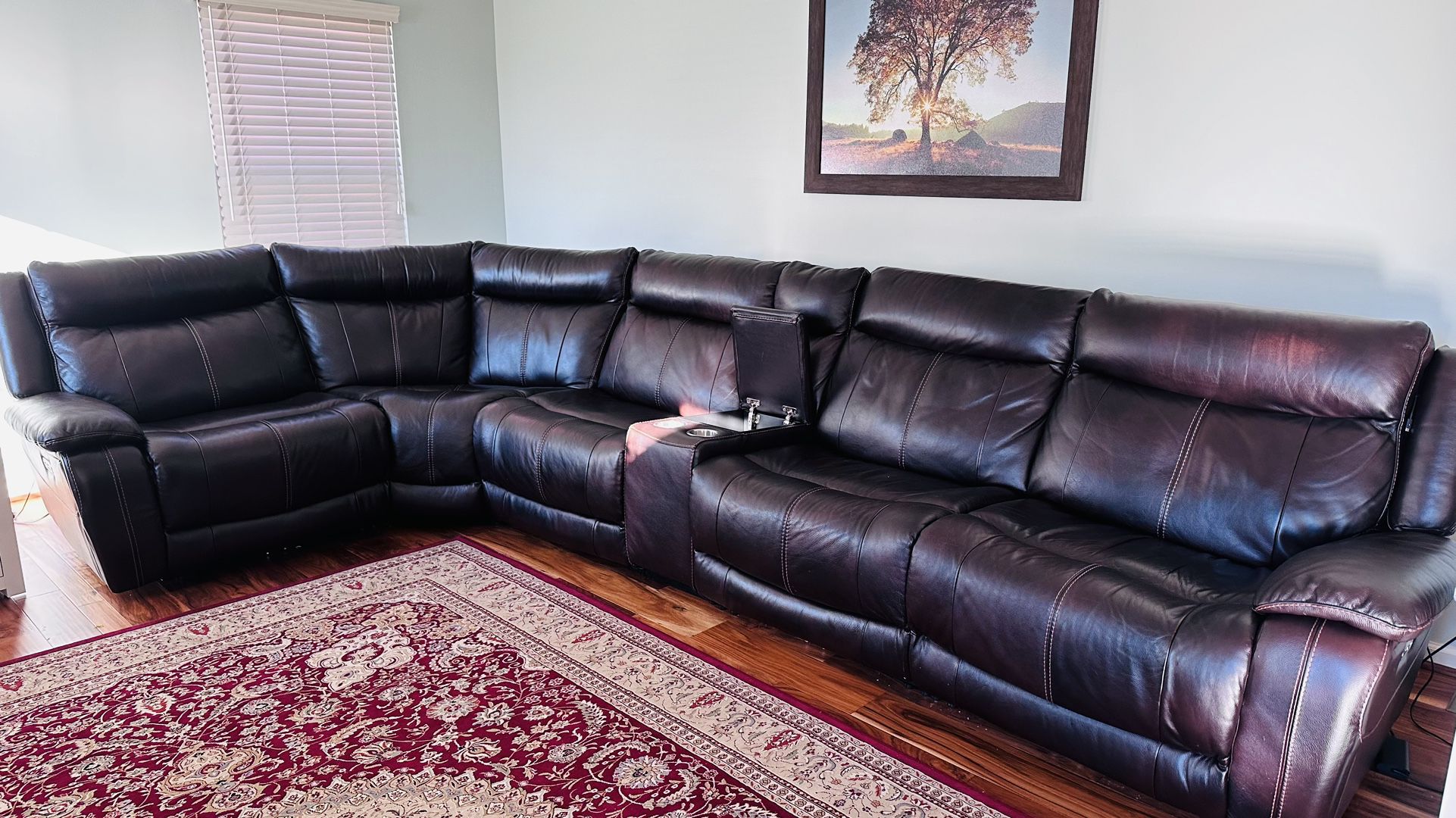 Recliner Sectional  With Warranty 