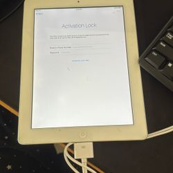 Ipad 2 Locked For Parts Only