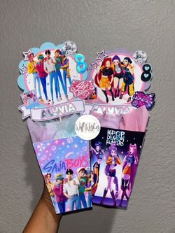 Kpop Huntrix & Saja Boy Centerpieces