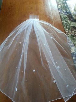 Kids wedding veil