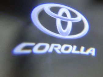 For Toyota Corolla  2pcs Led Car Door Light Logo Ghost Shadow Laser 