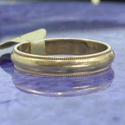 $700 Yellow Gold Ring Band