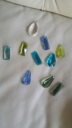 Glass gems (prices below)