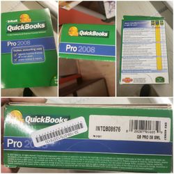 Intuit Quick Books Pro2008