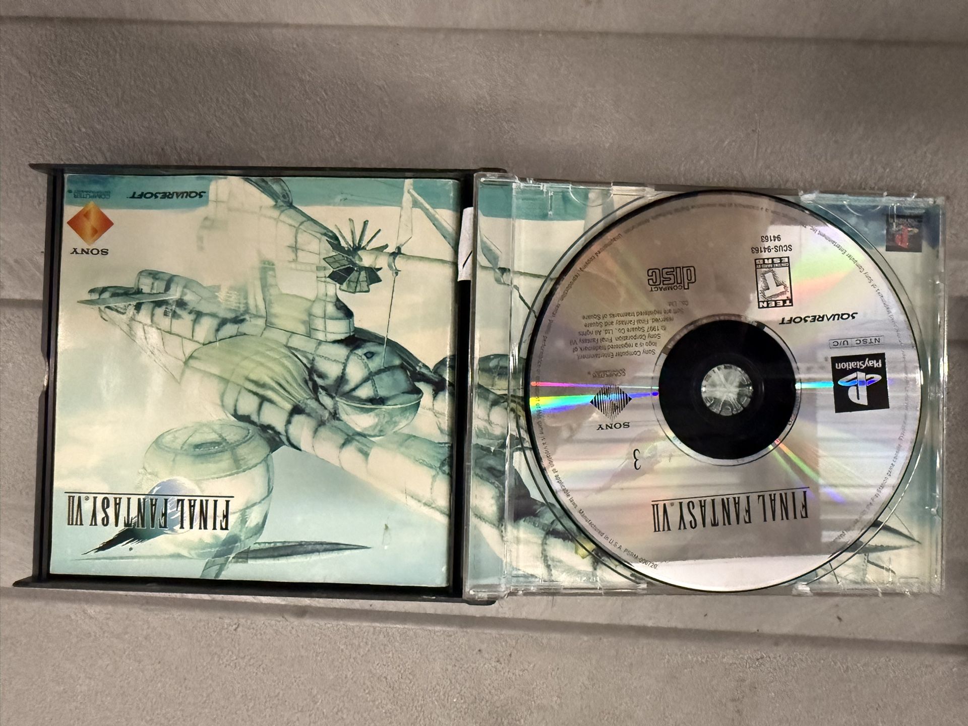 Final Fantasy Seven Destiny For Ps1