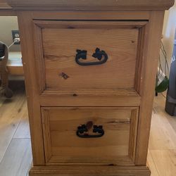 Mexican Pine File Cabinet