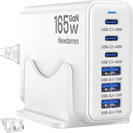 new iPhone 17 Charger USB C Fast Charger Block, 3 Type C Port Each 40W Charger for iPhone 17 16 15 Pro Max Plus, Galaxy S25 S24 S23, iPad, Tablet, Tot