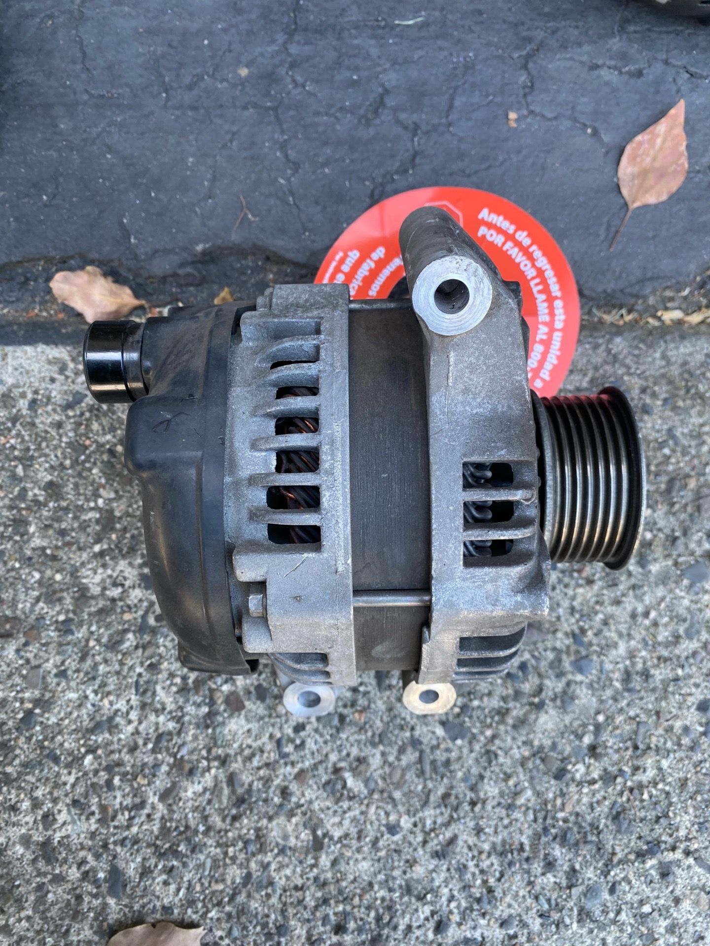 Mobile mechanic parts Honda alternator