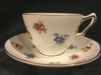Antique Tea Cup and Saucer