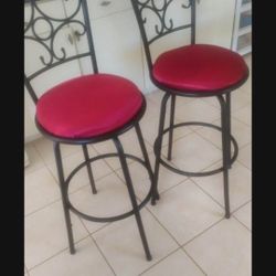 Red Bar Stools