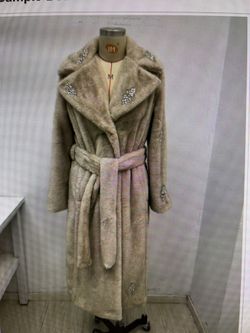 Faux Fur With Embellishments