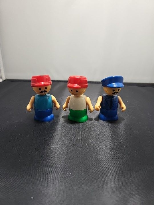 Playmates Lil' Playmates Vintage Figures Lot Of 3 (JX)