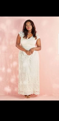 Lace Wedding Dress Size 4X