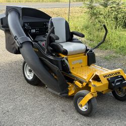 Hustler Raptor SD Commercial Zero Turn Lawn Mower 36” Kawasaki Twin Bagger