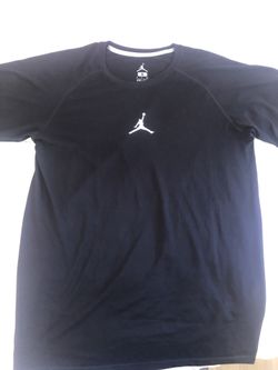 Jordan Dri Fit Black Shirt Size Small