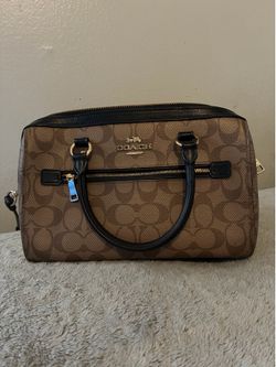 Coach bag, brown,