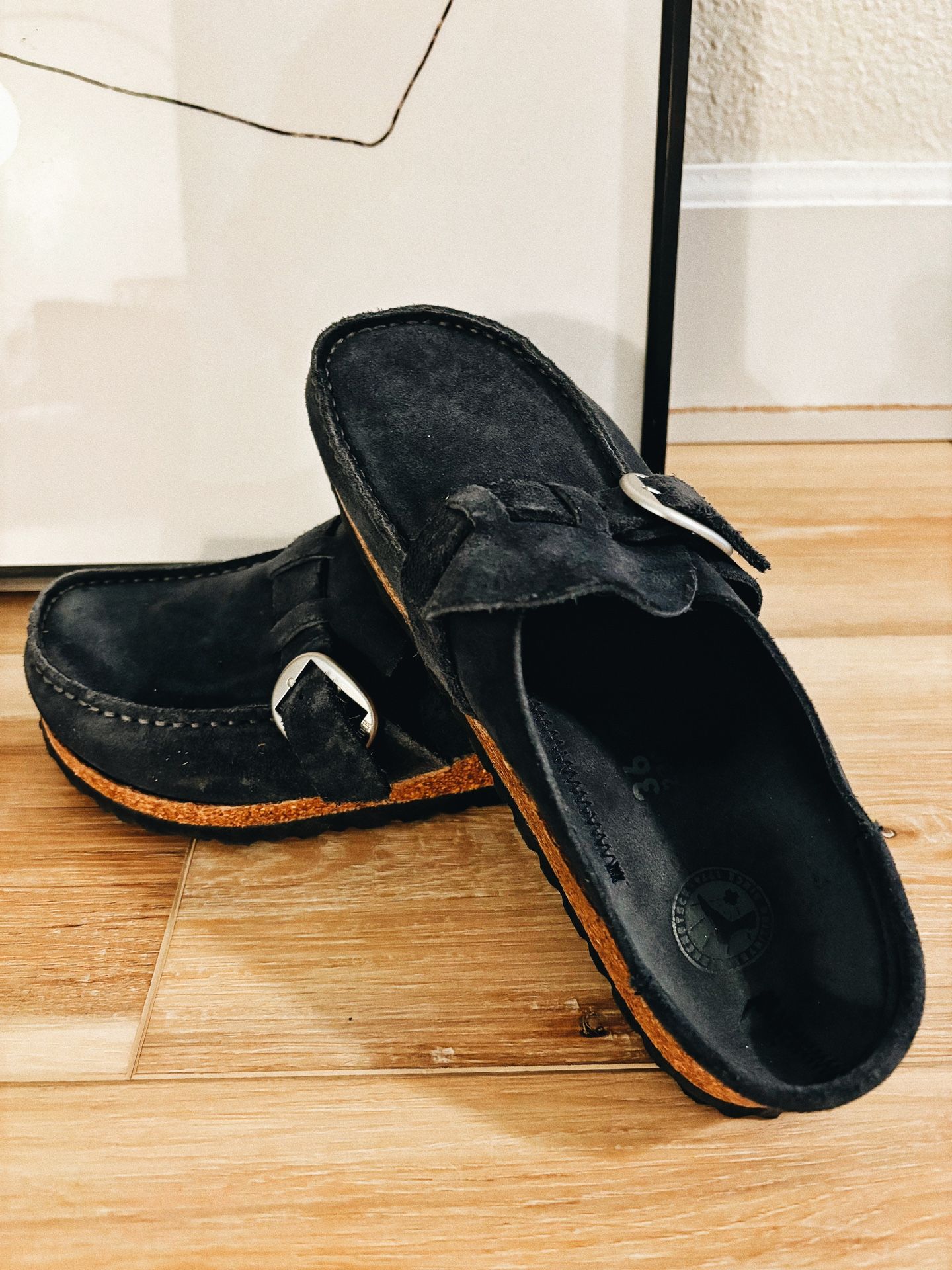 Navy Birkenstock Buckley