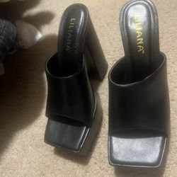 Black heels