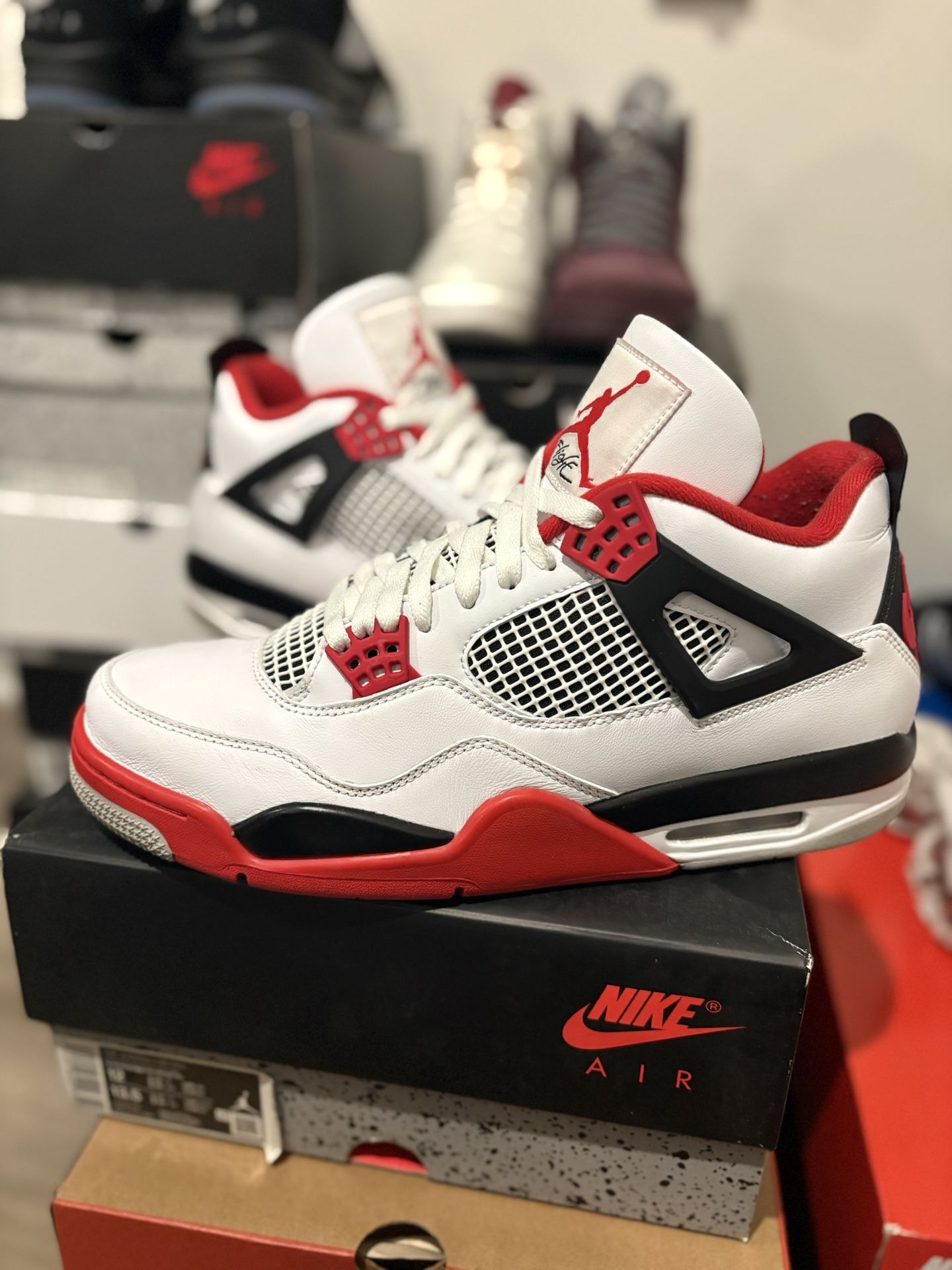 Jordan 4 Fire Red Size 12