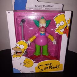 The Simpsons Krusty the Clown 5” Figure Jakks Pacific