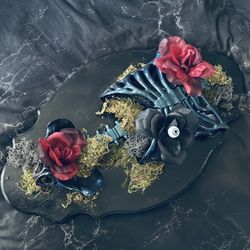 Halloween-flower Rib cage 