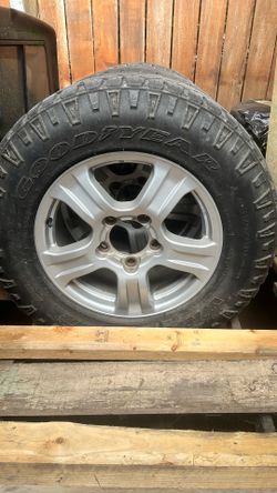 18” WHEELS (good Year) 275X65X18