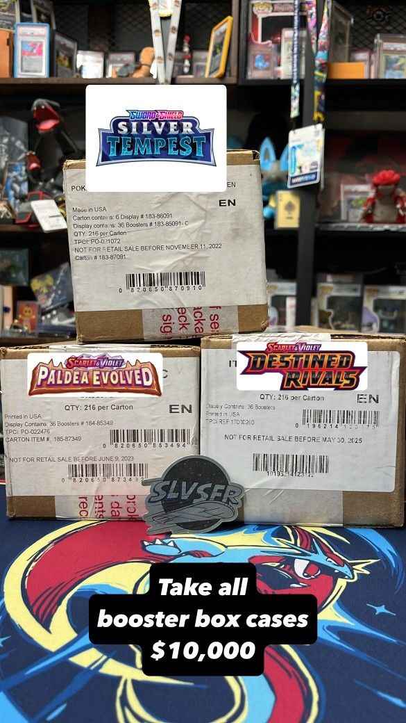 Pokemon Booster Box Case 
