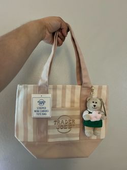 Trader Joe's Mini Tote Bag 🤎