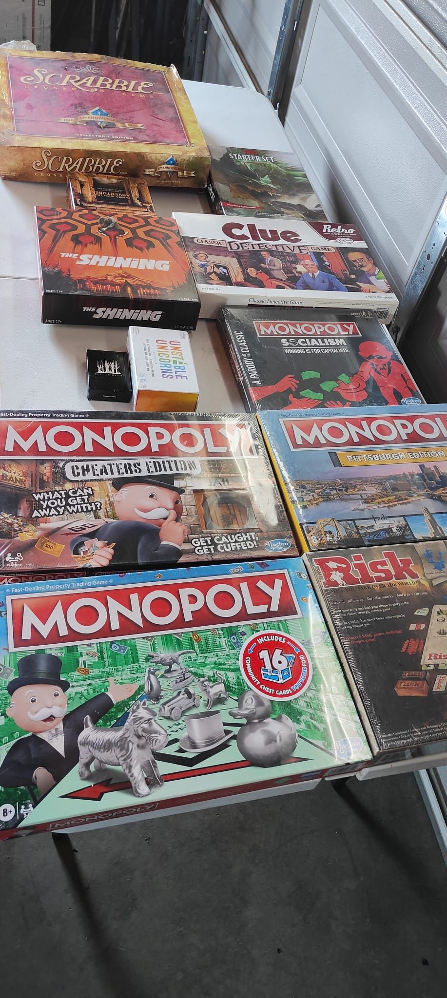 Board games (all for $60) sold together 5 games NEW!
