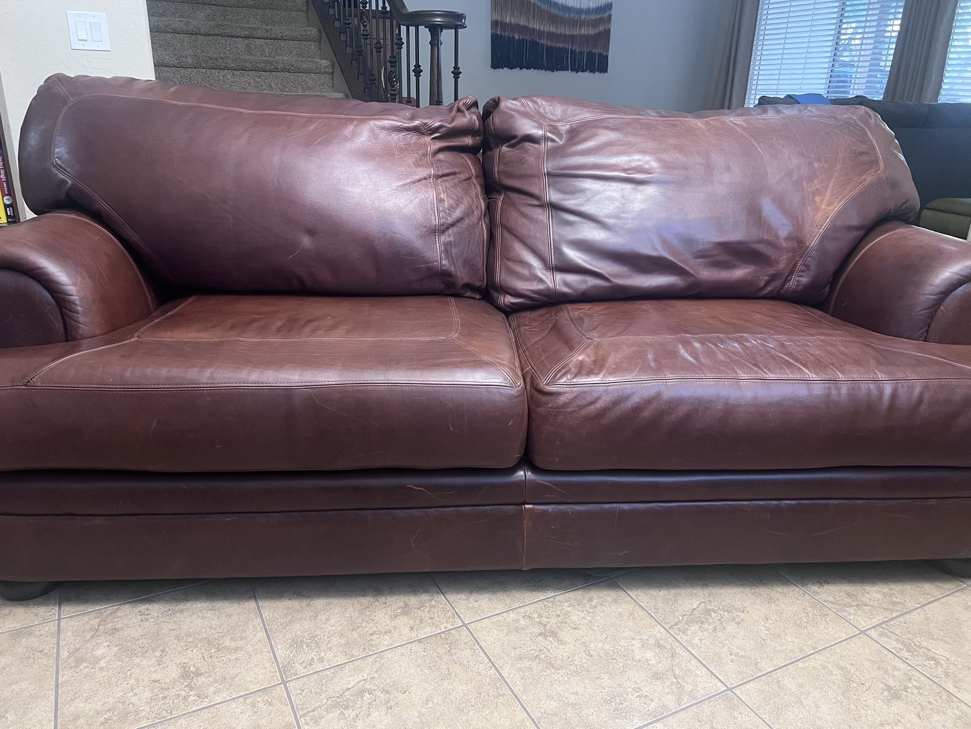 Leather Couch
