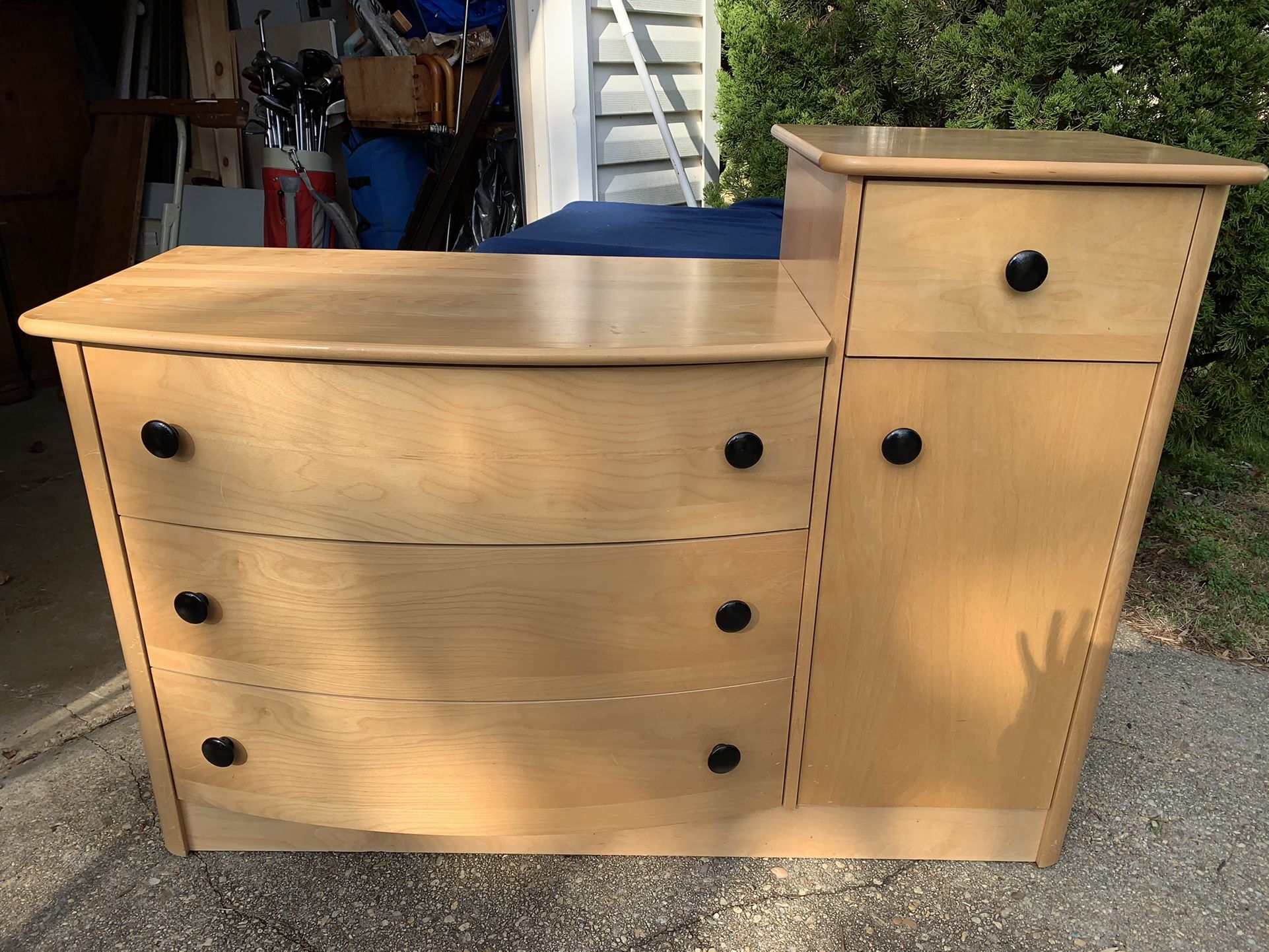 Nice Maple dresser Or Changing Table