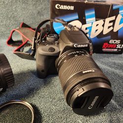 Canon SL1 DSLR Camera Kit