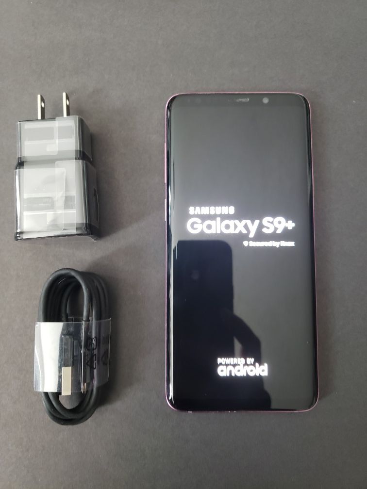 Samsung Galaxy S9+ PLUS - Purple, Unlocked for ANY Carrier/Company/International