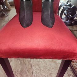 Black Suede Booties - White House Black Market /All Offers Welcome!