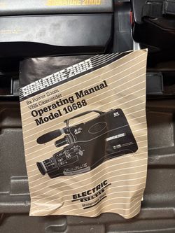1989 signature 2000 VHS video recorder