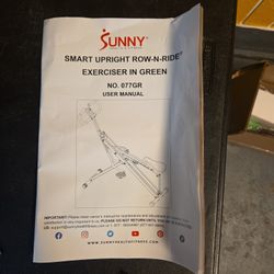 Please READ ENTIRE POST Row And Ride Exercise Bike 